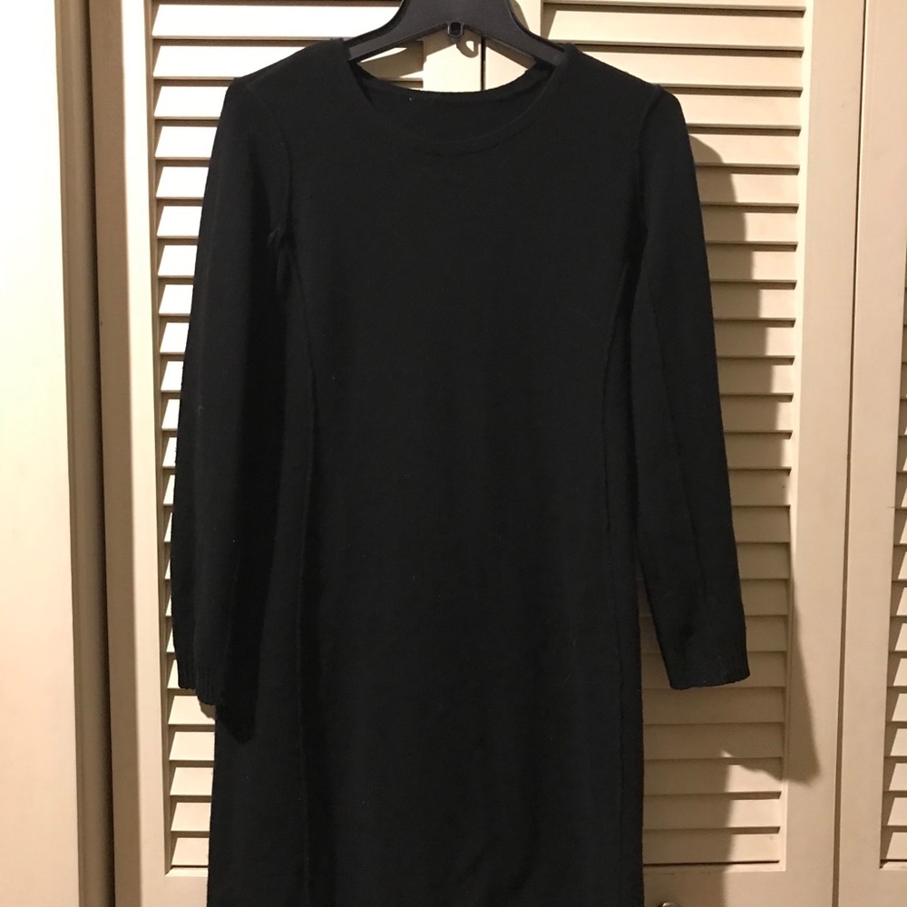Little Black Sweater Dress